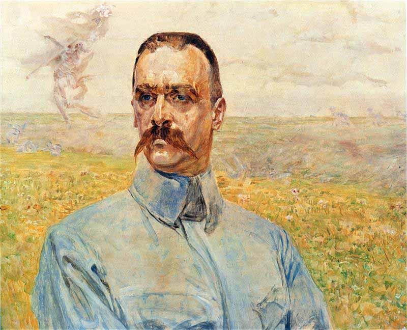 Jacek Malczewski Portrait of Jozef Pisudski France oil painting art